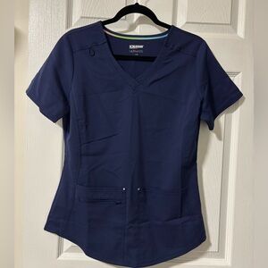 Scrubstar set navy blue size small